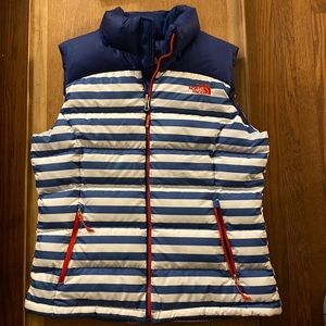 Striped The North Face vest 700
